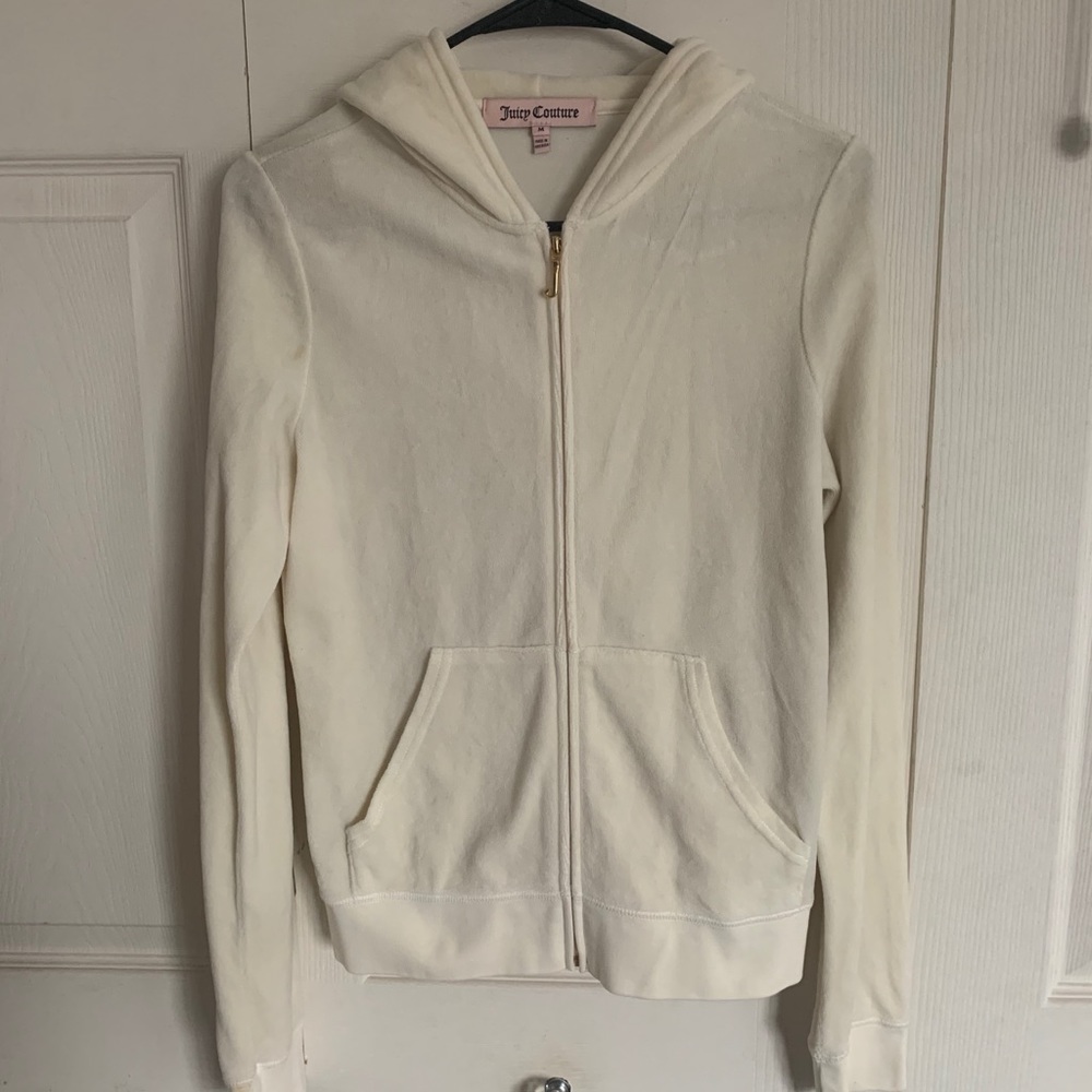 White juicy couture coat